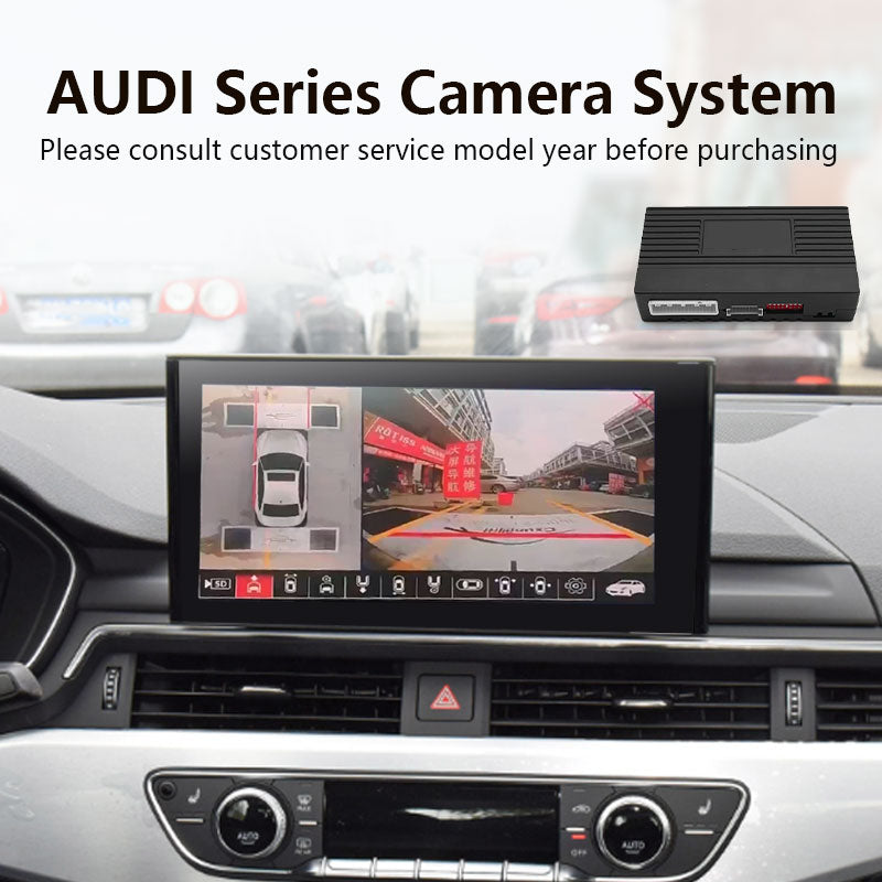 AUDI 360 Panoramic Camera System, HD 1080p Car DVR Record, Panoramic View Right+Left+Front+Rear View for all car