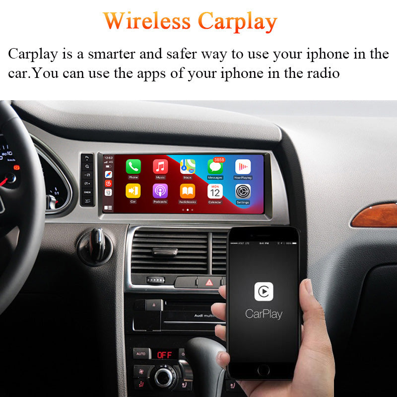 Car Android Radio For Audi Q7 4L 2005-2015 MMI 2G 3G CarPlay Multimedia Player Bluetooth WIFI 4G GPS Navigation Stereo