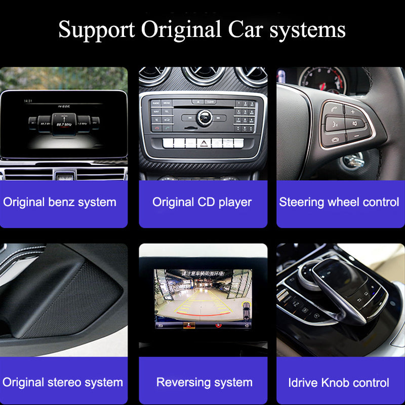 10.25'' CarPlay Car Android Multimedia Screen Player For Mercedes Benz A-class W176 CLA 200 GLA X156 Head Unit