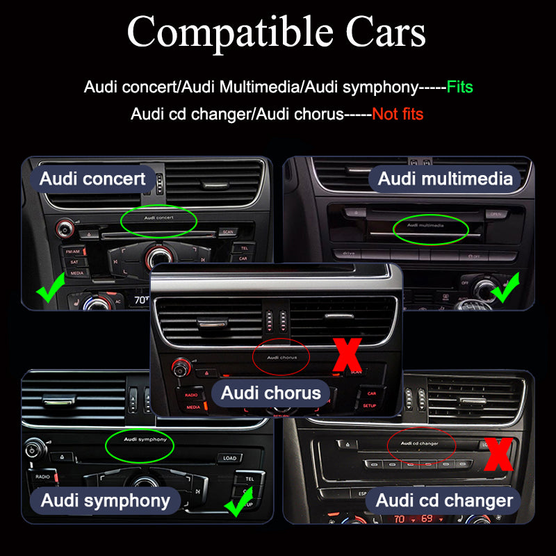 8.8 Android Car Radio Multimedia For Audi A4 B8 2009-2016 Stereo Carplay Screen Navigation WIFI Bluetooth GPS Monitor