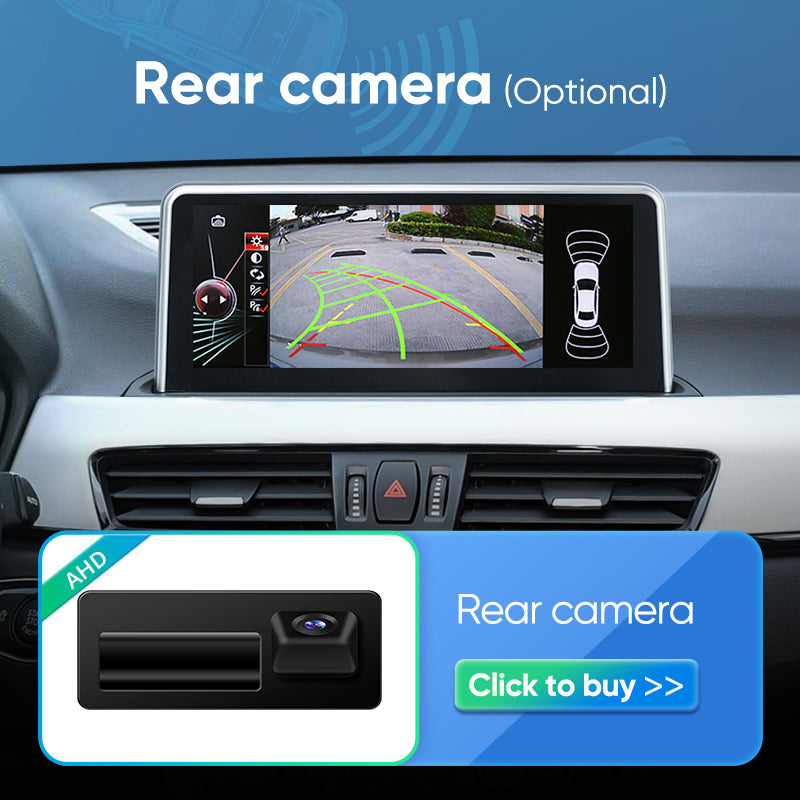Ainavi Car Radio Wireless CarPlay Android Auto For BMW X1 X2 F48 F49 F39 NBT ID6 2016 -2020 System Multimedia Player Navigation