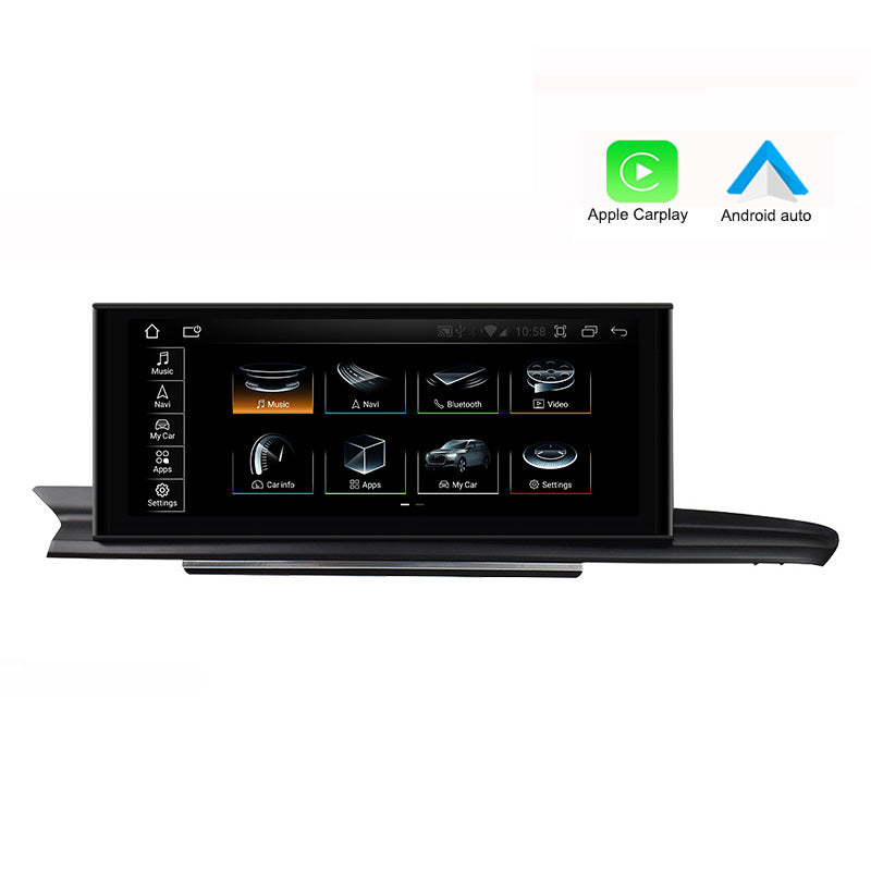Android Carplay Multimedia Radio For Audi A6 C7 A7 2012 - 2019 Monitor Auto Player Navigation GPS Screen Bluetooth