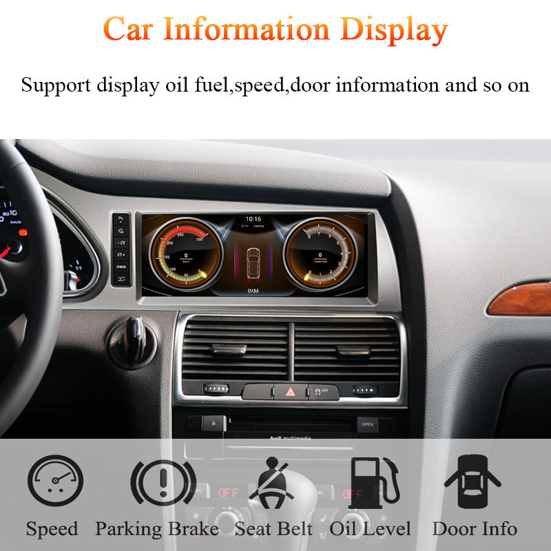 Car Android Radio For Audi Q7 4L 2005-2015 MMI 2G 3G CarPlay Multimedia Player Bluetooth WIFI 4G GPS Navigation Stereo