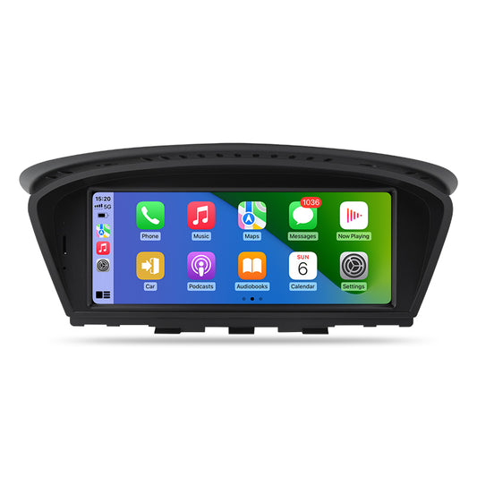 Ainavi 8.8 inch Car radio for BMW 5 Series E60 E61 E90 E91 multimedia wireless carplay android auto head unit CCC CIC System