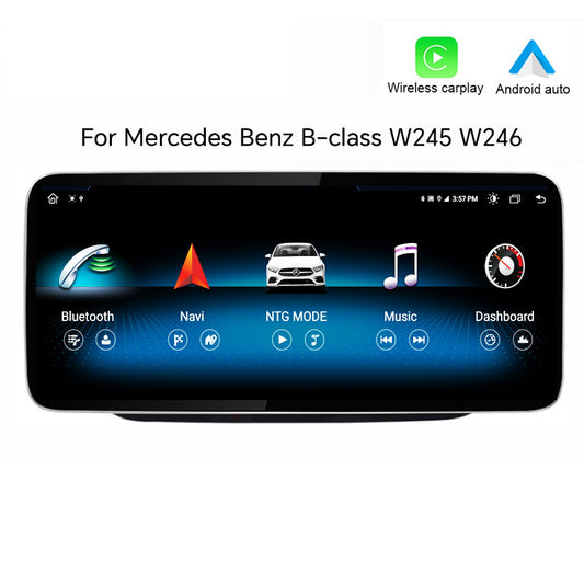 8+128GB Android Car Radio Carplay Touch Screen For Mercedes Benz B Class W245 W246 WIFI GPS Navi Multimedia Stereo
