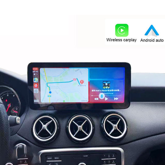 12.3 "Android 12 Car Multimedia Player Radio For Mercedes Benz A CLA GLA W176 C117 X156 Carplay 1920*720IPS Screen GPS
