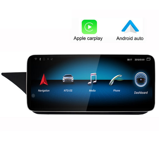10.25  Android Multimedia Player Screen CarPlay for Mercedes Benz E class C207 W207 A207 two door coupe Head Unit