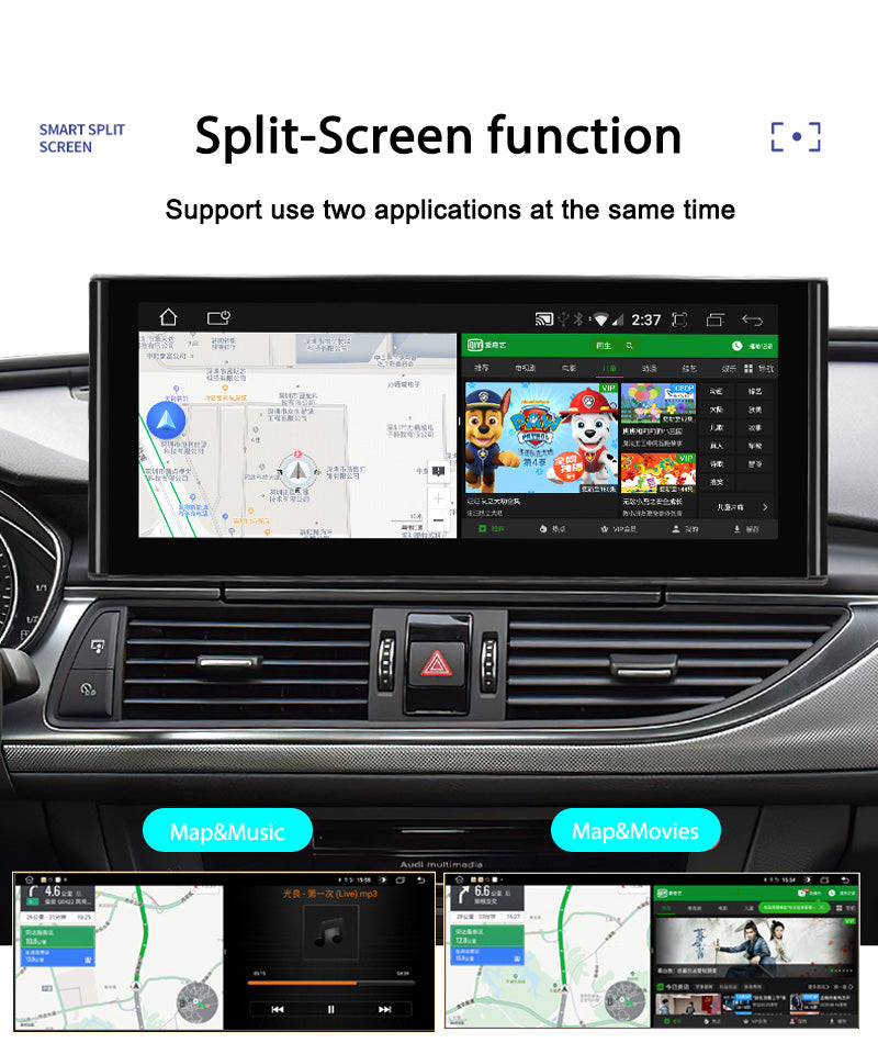 For Audi A3 2012-2020 Android Multimedia Player Stereo Radio Auto GPS Car Monitor Carplay Touch Screen Navigation
