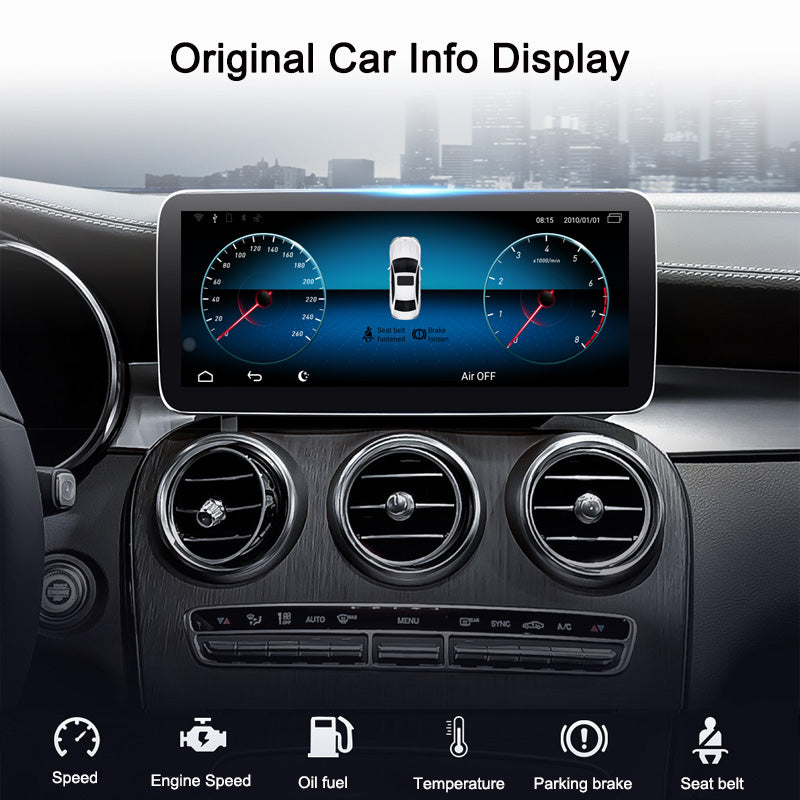 Car Multimedia Carplay For Mercedes Benz V W446 GLC X253 C-Class W205 C180 C200 C220 C300 C350 Linux System Android Auto