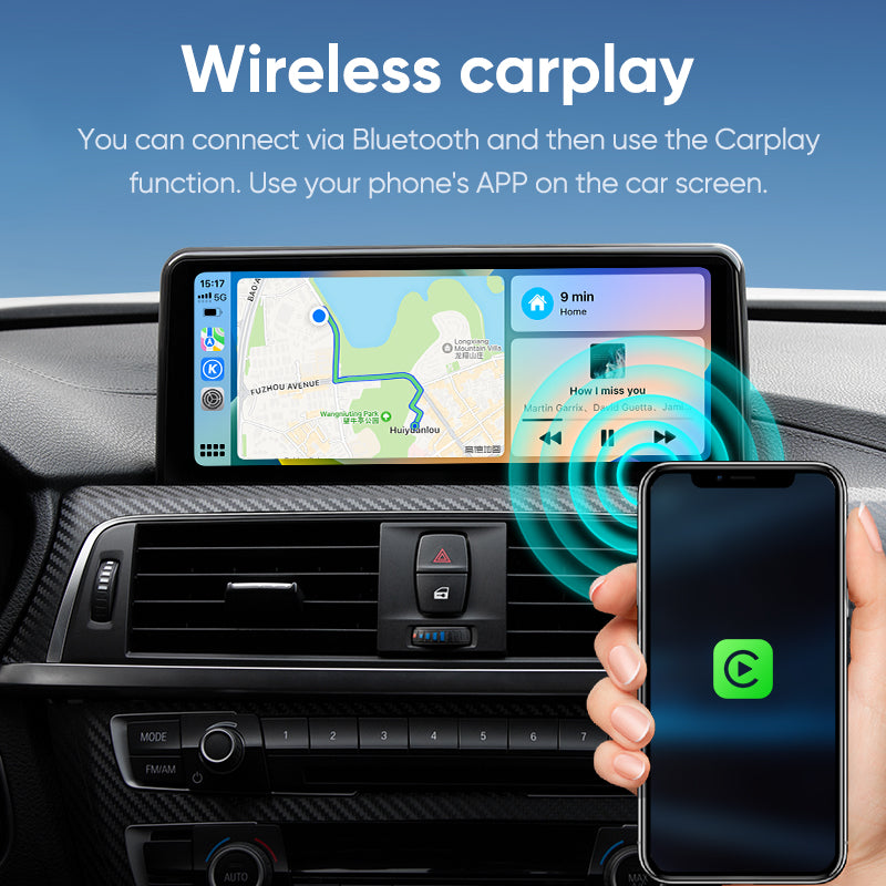 Ainavi For BMW F30 F31 F32 2017 2018 2019 EVO ID6 System 3 4 Series Wireless Carplay Car Radio Android Auto Multimedia Player