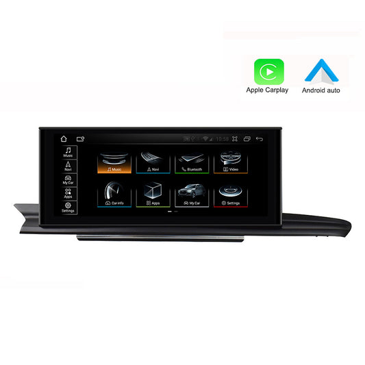 Android Carplay Multimedia Radio For Audi A6 C7 A7 2012 - 2019 Monitor Auto Player Navigation GPS Screen Bluetooth