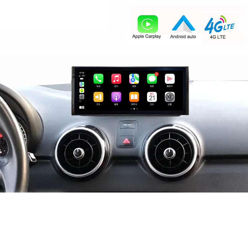 Android Auto System Car Multimedia Radio Player Carplay For Audi A1 Q2  BT IPS Touch Screen GPS Navigation Monitor